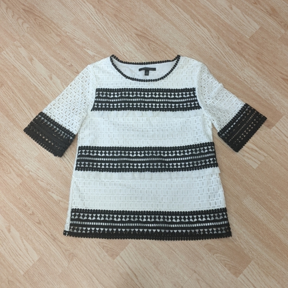 Eyelet Banana Republic top